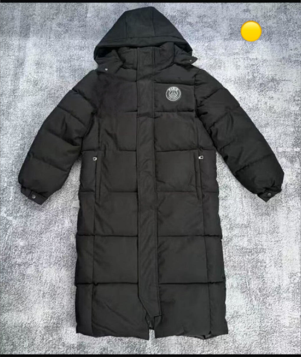 PSG Long Winter Jacket – Uppgraderad Komfort & Stil ❄️⚫🔵🔴