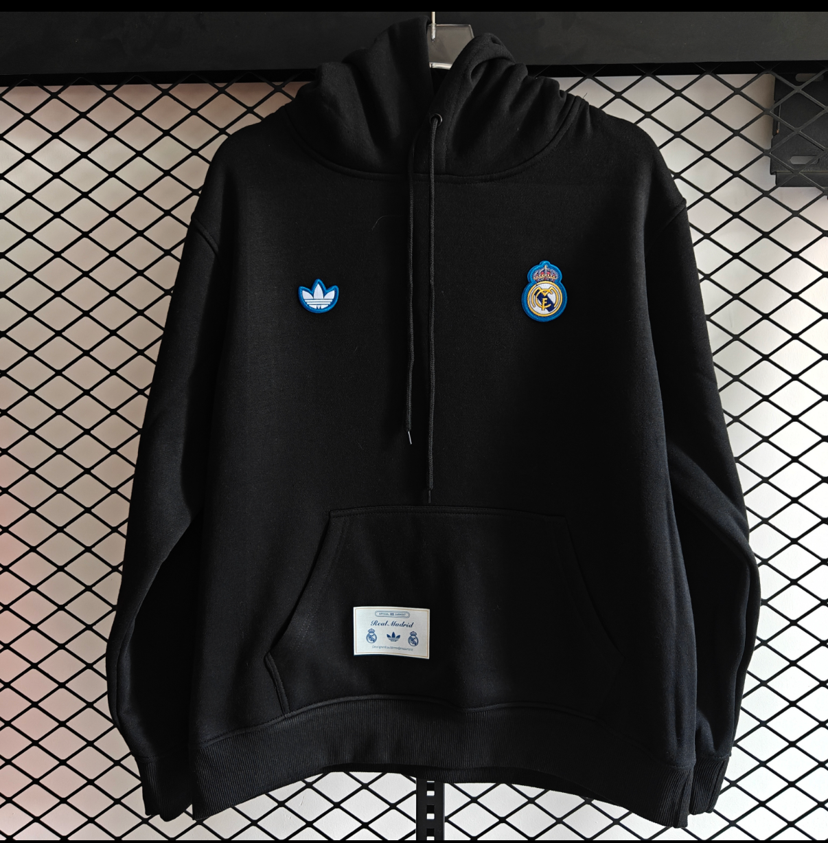 REAL MADRID BLACK HOODIE