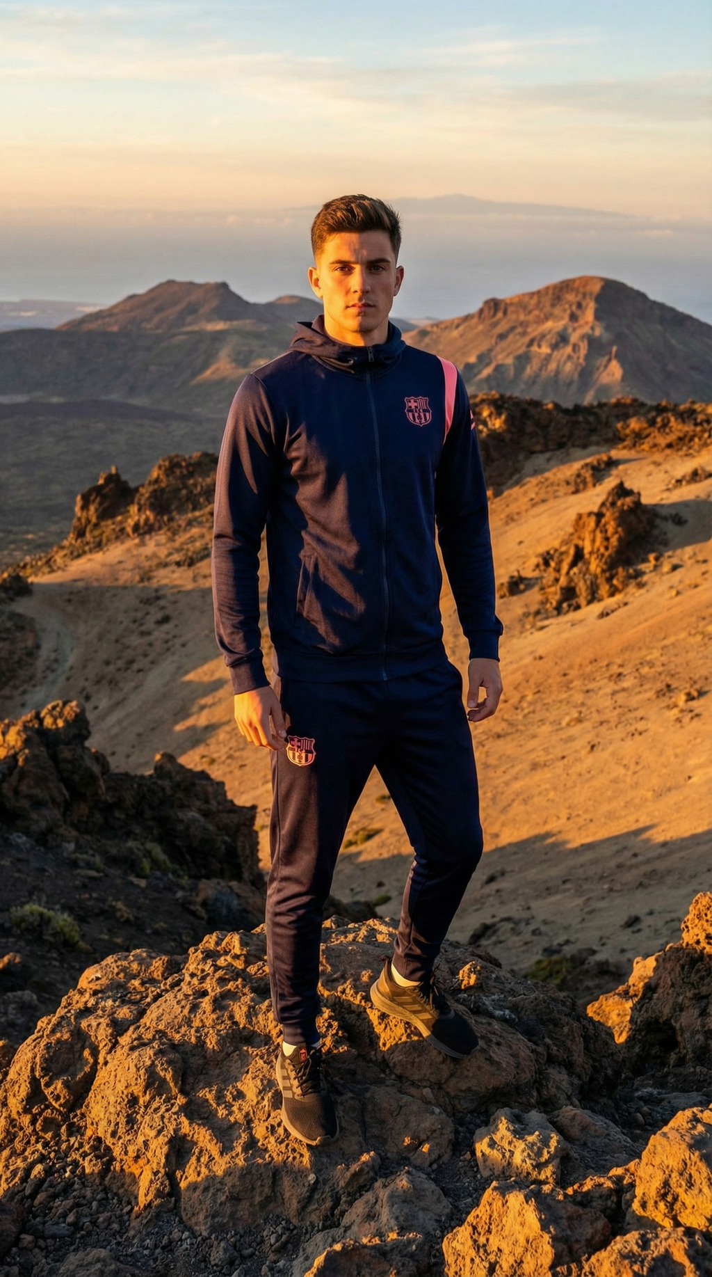 FC Barcelona Tracksuit – Midnight Navy Edition