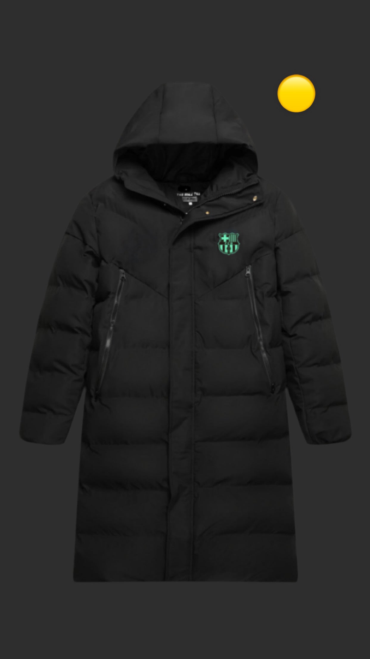 Barcelona Long Winter Jacket 🔵🔴