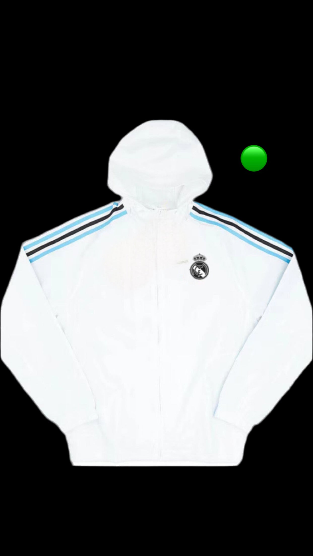 Real Madrid White Cardigan Edition 🤍⚫💙