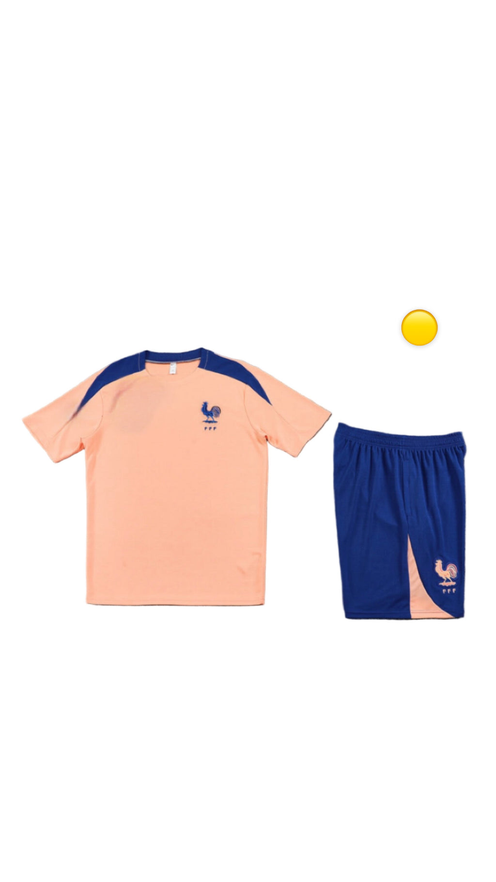 France Training Set – Peach & Navy Edition